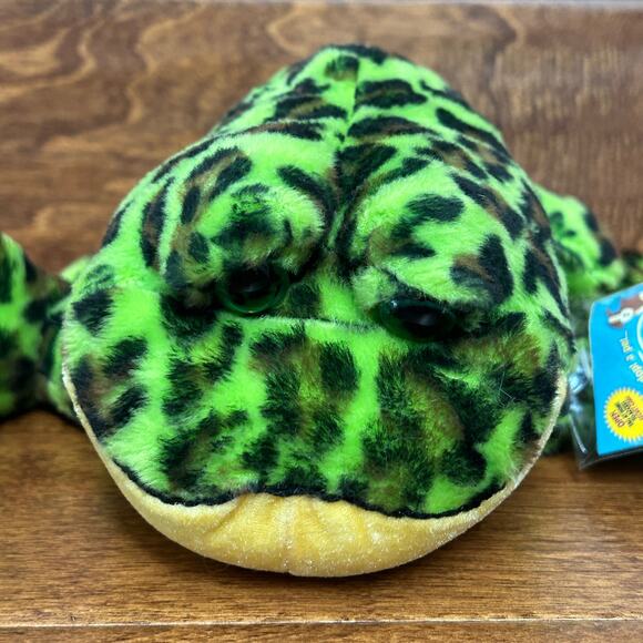 WEBKINZ Adopt A Pet Gordito Bullfrog with Sealed Secret Plush - Picture 2 of 7